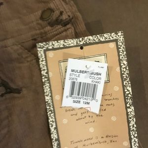 12 mo corduroy boys  overalls